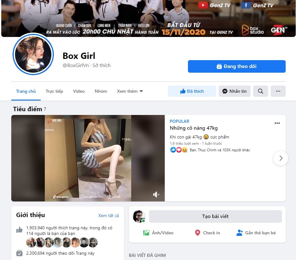 tap-hop-nhieu-ve-dep-khac-nhau-vao-mot-fanpage-box-girl-nhanh-chong-can-moc-23-trieu-follows-chi-sau-1-nam-VANHOADOANHNHAN