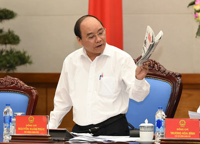 thu tuong: “khong de giay phep con can tro san xuat, kinh doanh” hinh anh 1