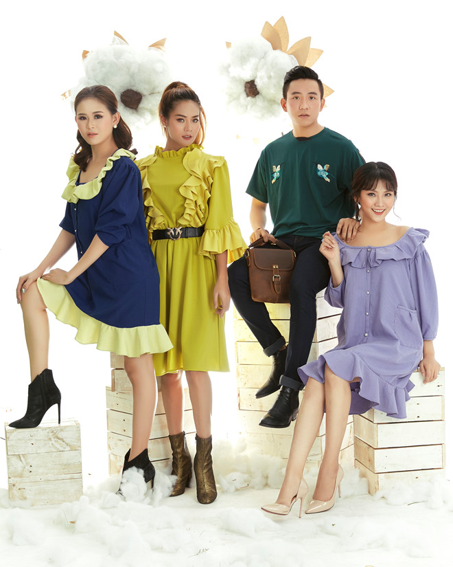 Thiet ke thu dong dam net co dien cua MTV Fashion Designer Group hinh anh 8